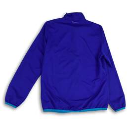 Champion Womens Blue Long Sleeve Full-Zip Training Windbreaker Jacket Size M alternative image