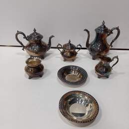 Bundle of Seven Silver Plated Serving Dishes