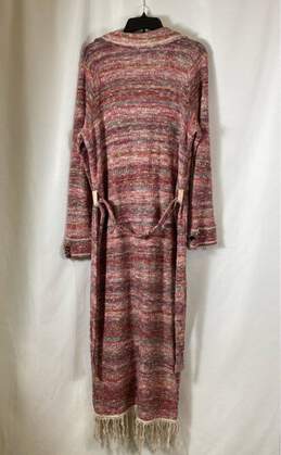 Free People Womens Multicolor Long Sleeve Knitted Cardigan Sweater Size Large alternative image