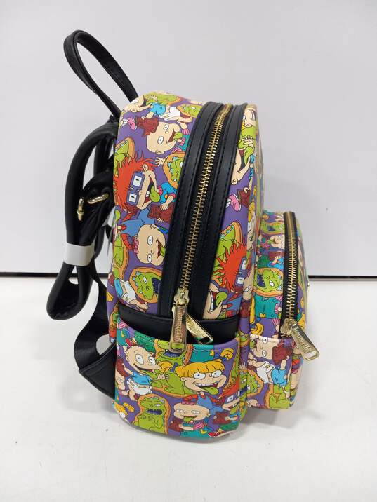 Loungefly New Nickelodeon Rugrats Print Backpack image number 3