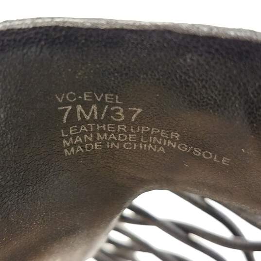 Vince Camuto 'Evel' Black Caged Heeled Sandals Women's Size 7M image number 7