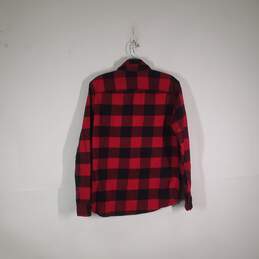 Mens Plaid Regular Fit Long Sleeve Collared Button-Up Shirt Size Small alternative image