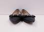 Coach Warwick Bow Pointed Toe Flats Black 6 image number 3