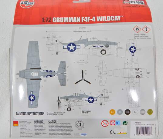 Airfix F4F-4 Wildcat New 1:72 Scale Plastic Model Airplane Kit A02070 Aircraft image number 3