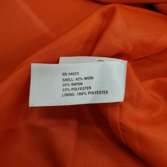 GAP Women Orange Mini Skirt Sz0 NWT image number 3