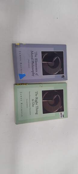 Right Thing To Do 2nd Edition & Elements Of Moral Philosophy 3rd Edition Books