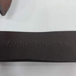 Michael Kors Women's Leather Belt Size XL alternative image
