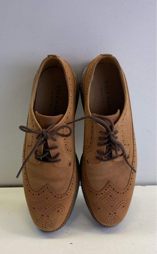 Cole Haan Brown Oxford Casual Shoe Men 8.5 image number 6