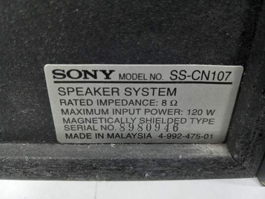 Sony Surround Speaker Set image number 7
