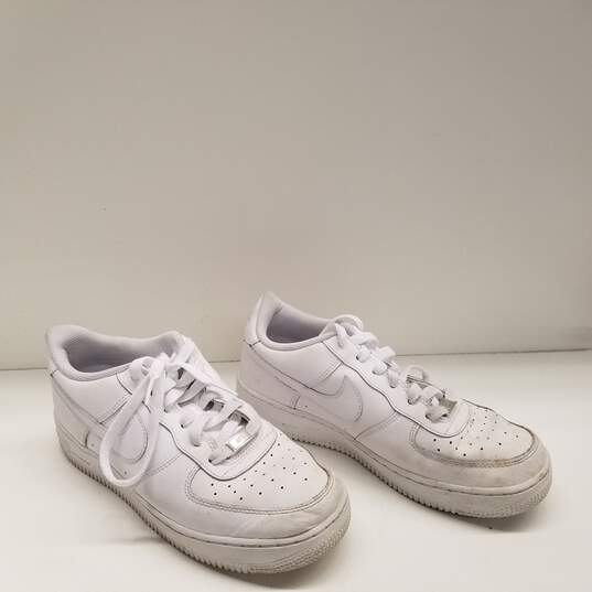 Nike Air Force 1 White Youth Shoes Size 7Y image number 3