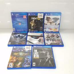8 Sony PS4 Games Untested