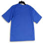 Mens Blue Crew Neck Short Sleeve Pullover Activewear T-Shirt Size Large image number 2