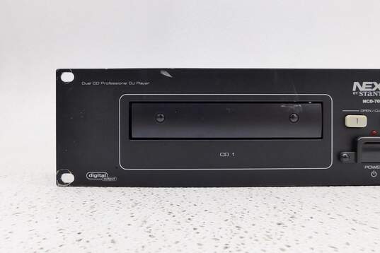Next! by Stanton Model NCD-7000 Dual CD Professional DJ Player w/ Cables (Parts and Repair) image number 5
