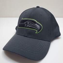 NFL Men's Black Seattle Seahawks Hat L-XL