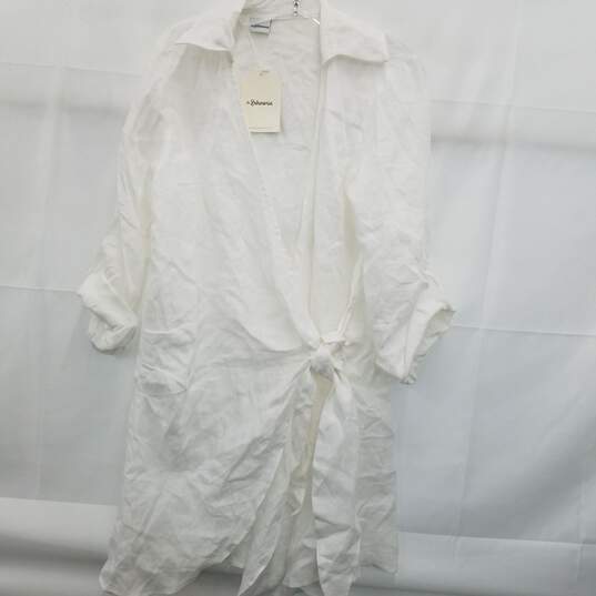 Bibineria Shirt Dress Size Medium NWT image number 1