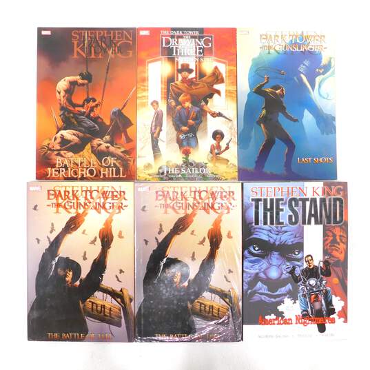 Marvel Steven King Graphic Novel Lot: Dark Tower & The Stand image number 1