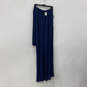 NWT Womens Blue Off Shoulder Long Sleeve One-Piece Jumpsuit Size S image number 1