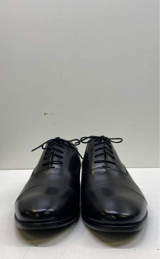 Warfield & Grand Black Cap Toe Oxford Dress Shoes Men's Size 10.5 image number 2