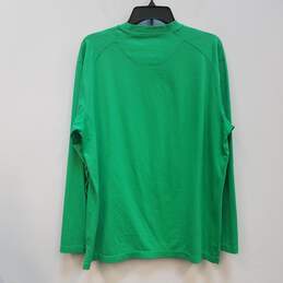 Mens Green Long Sleeve Crew Neck Casual Pullover T-Shirt Size Medium alternative image