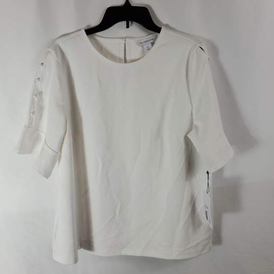 Liz Claiborne Women White Shirt XL (WT) image number 3