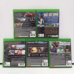 Bundle Of 5 Microsoft Xbox One Games alternative image
