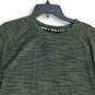 Mens Green Heather Crew Neck Short Sleeve Pullover T-Shirt Size 2XL image number 3