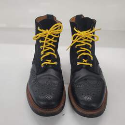 Mark McNairy New Amsterdam Black Country Brogue Boot Men's Size 12 alternative image
