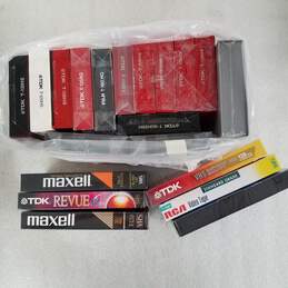 New Unopened Blank VCR Video Tapes Various Lengths/Time Sold As A Lot Total 20 alternative image
