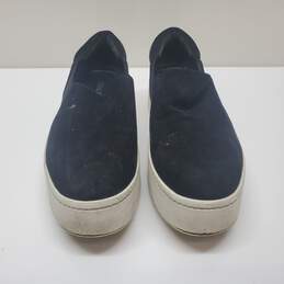 Vince Women's Sneakers Shoes Black Suede Rubber Sole Slip-On Size 7.5 alternative image