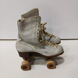Vintage Roller Skates with Storage Box