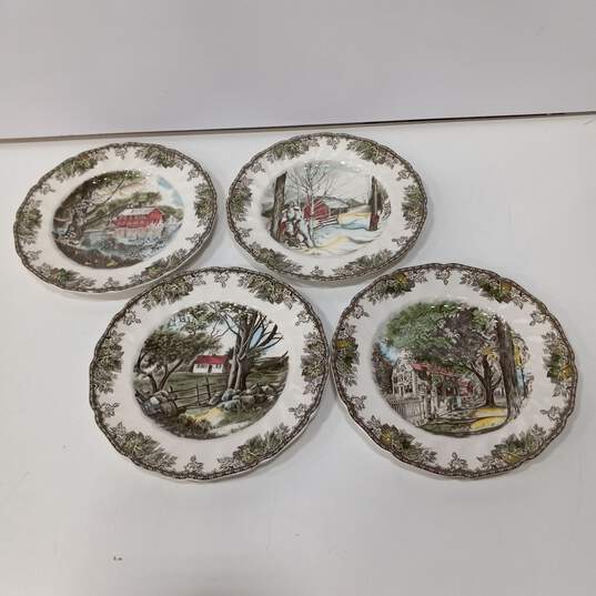 Johnson Bros. The Friendly Village China Lot of 14 image number 5