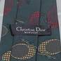 Christian Dior Monsieur All Silk Fabric Woven 56in Necktie AUTHENTICATED image number 3