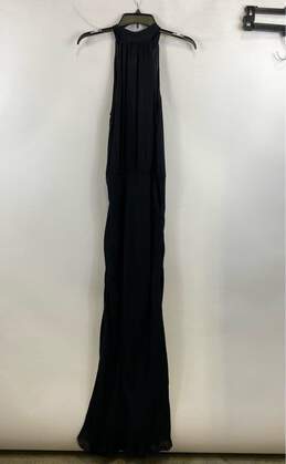 Nili Lotan Women Black Sheer Maxi Dress- Sz 6 NWT