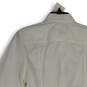 NWT Mens White Long Sleeve Spread Collar Regular Fit Button-Up Shirt Size S image number 4