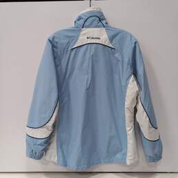Columbia Women's Light Blue & White Interchange 3-in-1 Jacket Size M alternative image