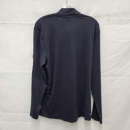 NWT Spyder MN's Half Zip Black Activewear Pullover Size M alternative image