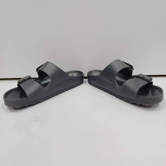 Birkenstock Dark Gray Plastic Sandals Size M4 W6 image number 2