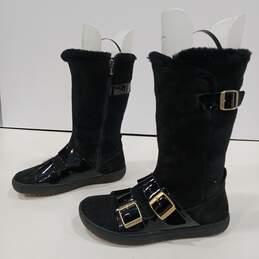 Birkenstock Women's Black Faux Fur Boots Size 6.5 (37 EU) alternative image