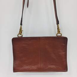 FRYE Brown Leather Crossbody Bag alternative image