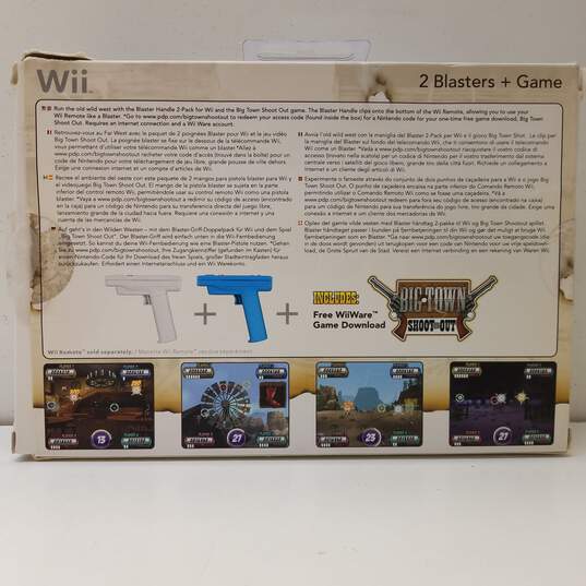 Nintendo Wii Big Town Shoot Out w/ 2 Blasters Bundle image number 2