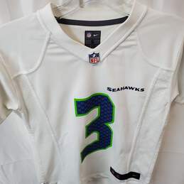Nike Russell Wilson Seattle Seahawks NFL Football Jersey Size YOUTH S alternative image