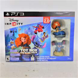 Disney Infinity 2.0 Toy Box Starter Pack PS3 Kids Game Bundle *SEALED