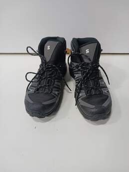 Salomon Men's Black X Ultra Pioneer Mid Waterproof Hiking Boots Size 11.5