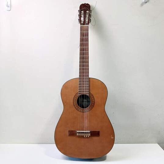 Brown Hohner Acoustic Guitar image number 1