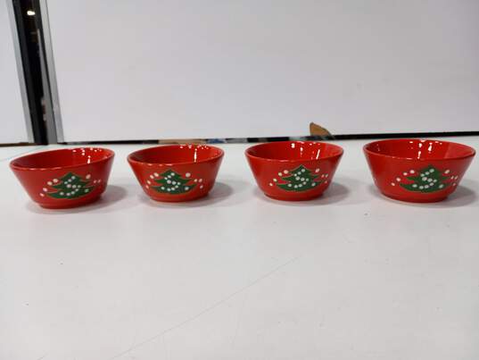 Bundle of Waechtersbach Red Christmas Tree Dishes image number 3