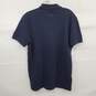 Versace Collection Men's Navy Blue Cotton Polo Shirt Size Small NWT - AUTHENTICATED image number 3