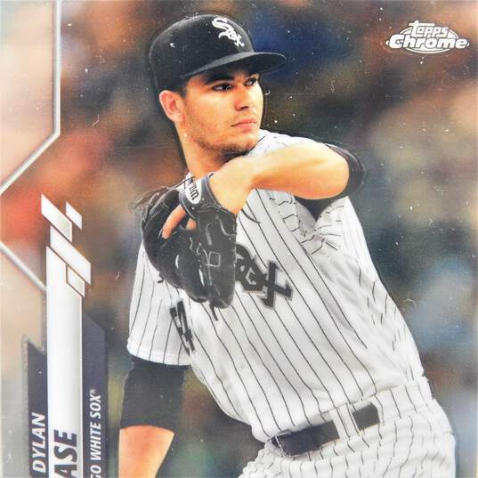 2020 Dylan Cease Topps Chrome Rookie White Sox Padres image number 2