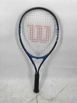 Wilson Black Blue Titanium Volcanic Frame Tennis Racket W-0526882-A