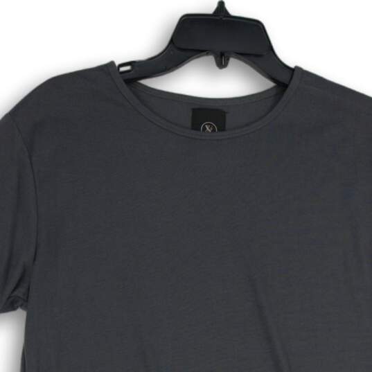 Ten10apparel Mens Gray Crew Neck Short Sleeve Pullover T-Shirt Size Medium image number 3