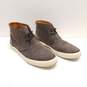 Coach Suede Leather Chukka Sneakers Grey 8.5 image number 3